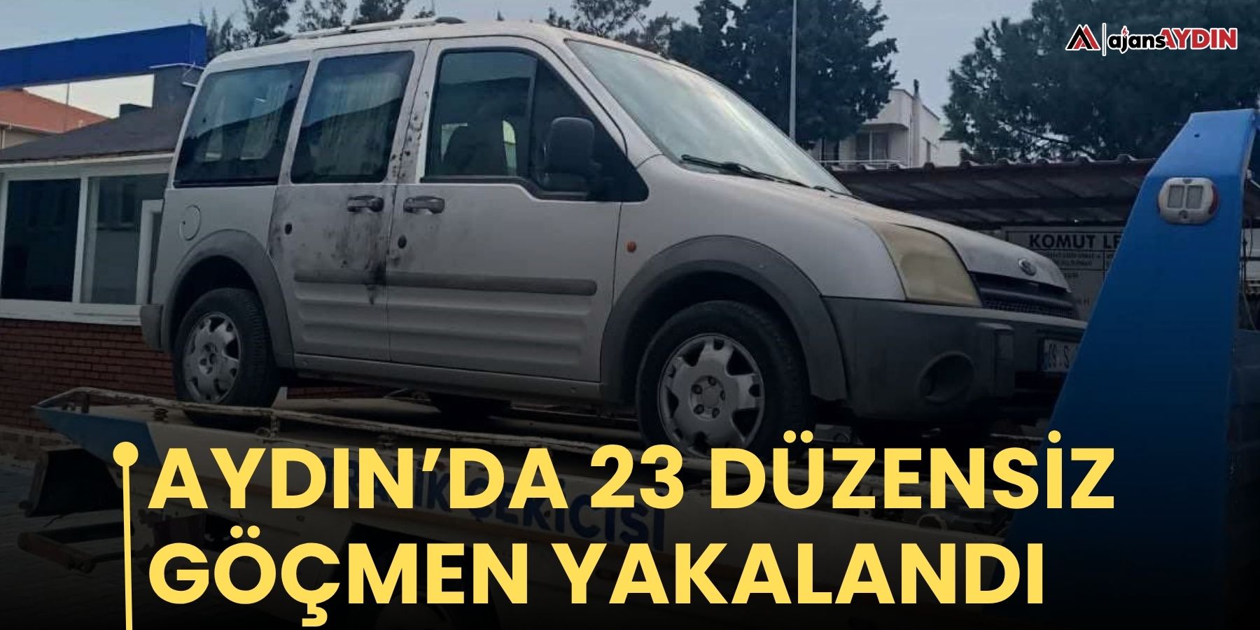 Aydın’da 23 düzensiz göçmen yakalandı