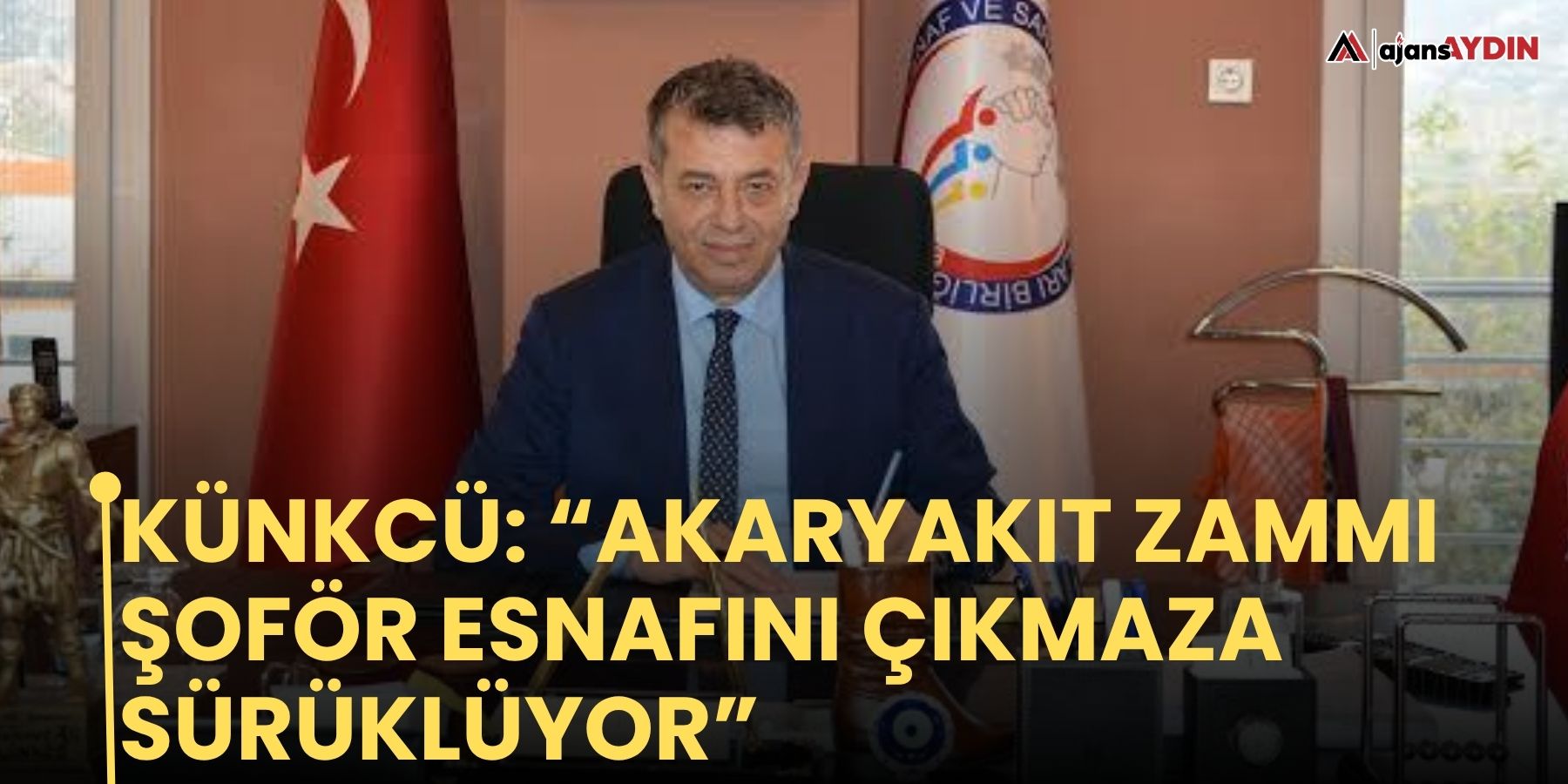 Künkcü: “Akaryakıt zammı şoför esnafını çıkmaza sürüklüyor”