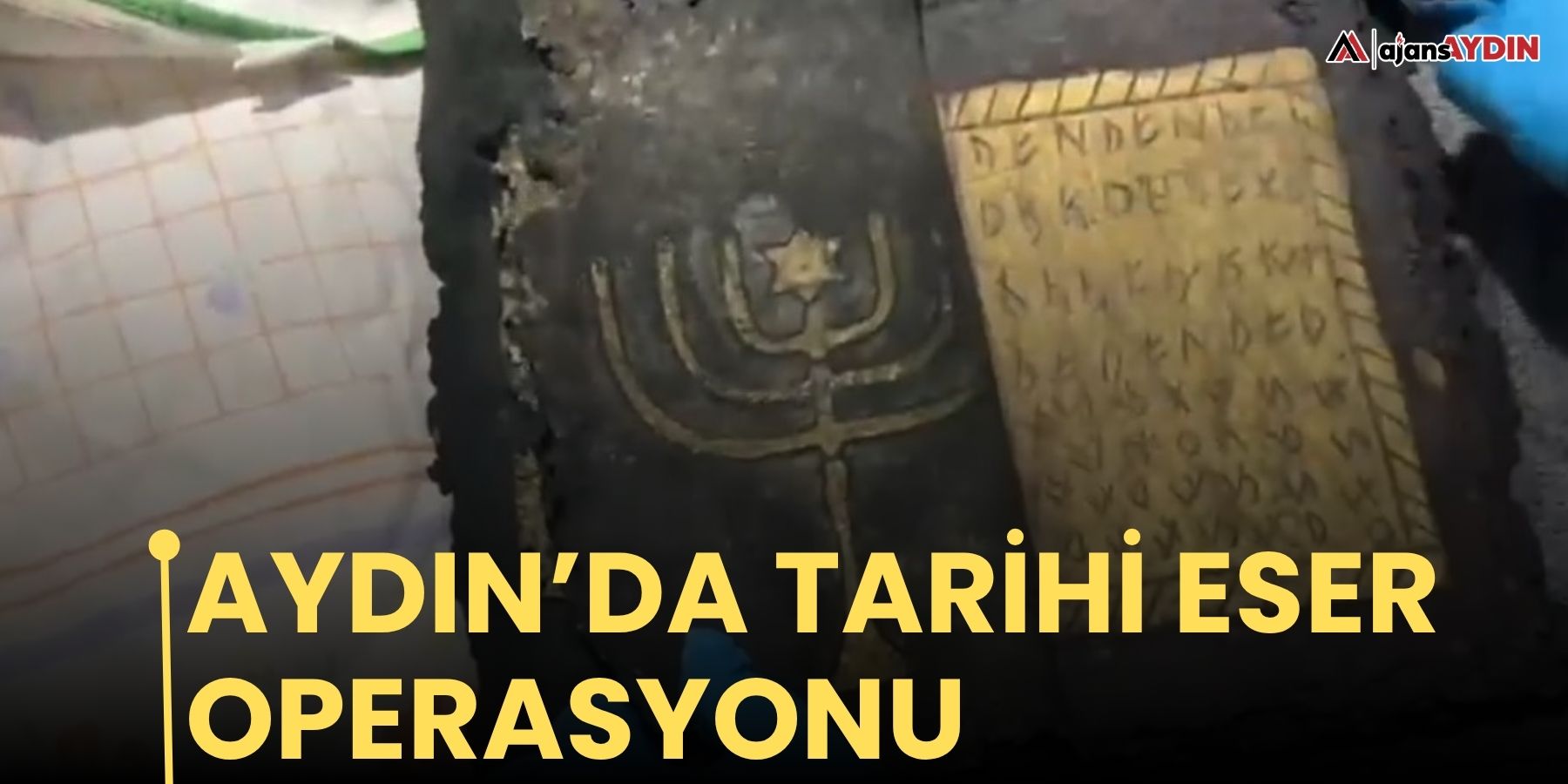 Aydın’da tarihi eser operasyonu