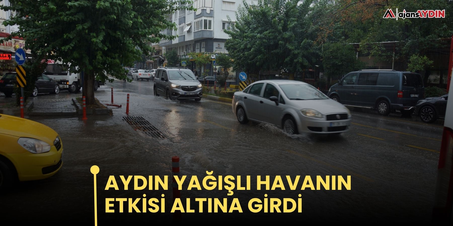 Aydın yağışlı havanın etkisi altına girdi