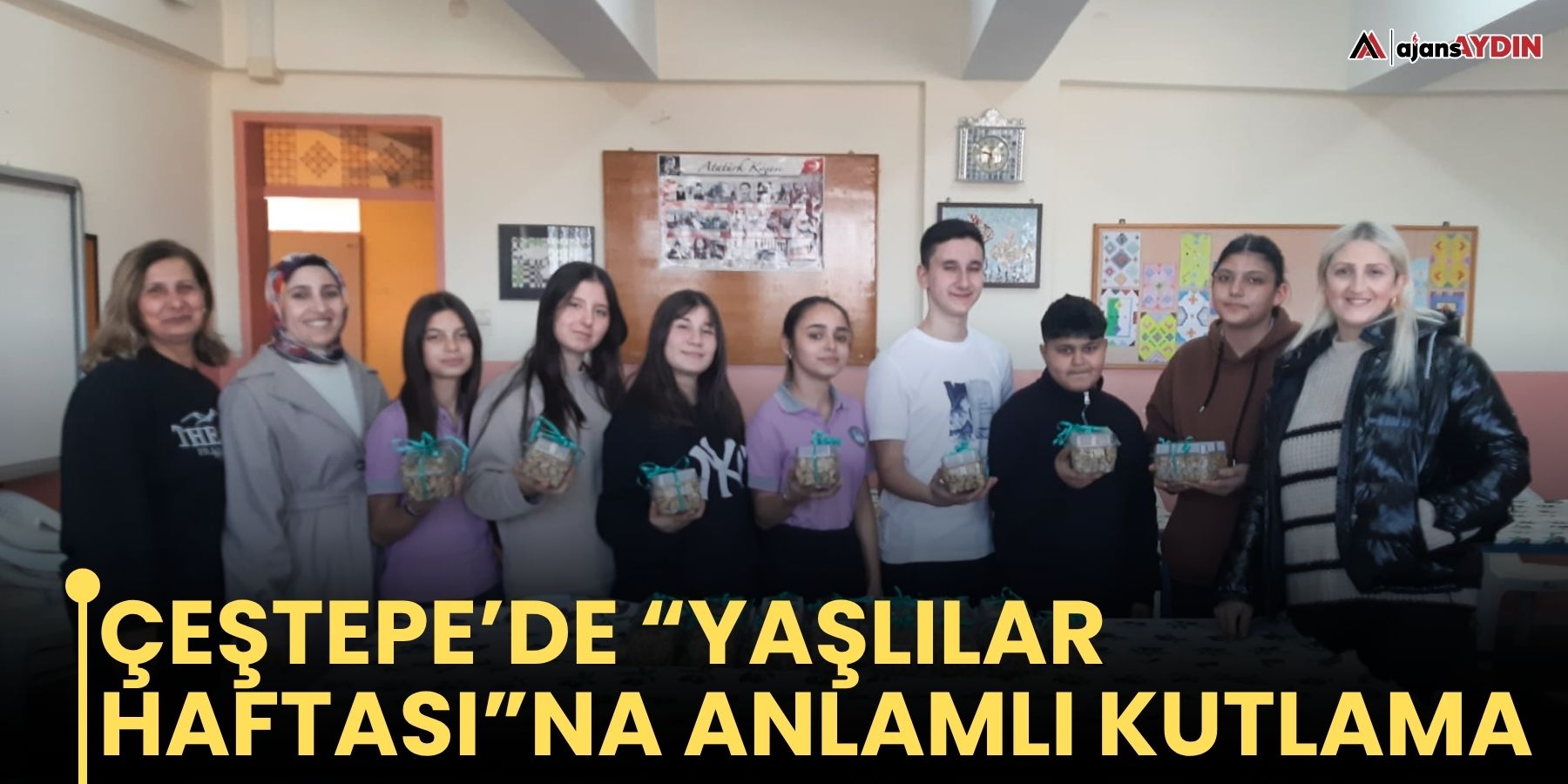 Çeştepe’de “Yaşlılar Haftası”na Anlamlı Kutlama