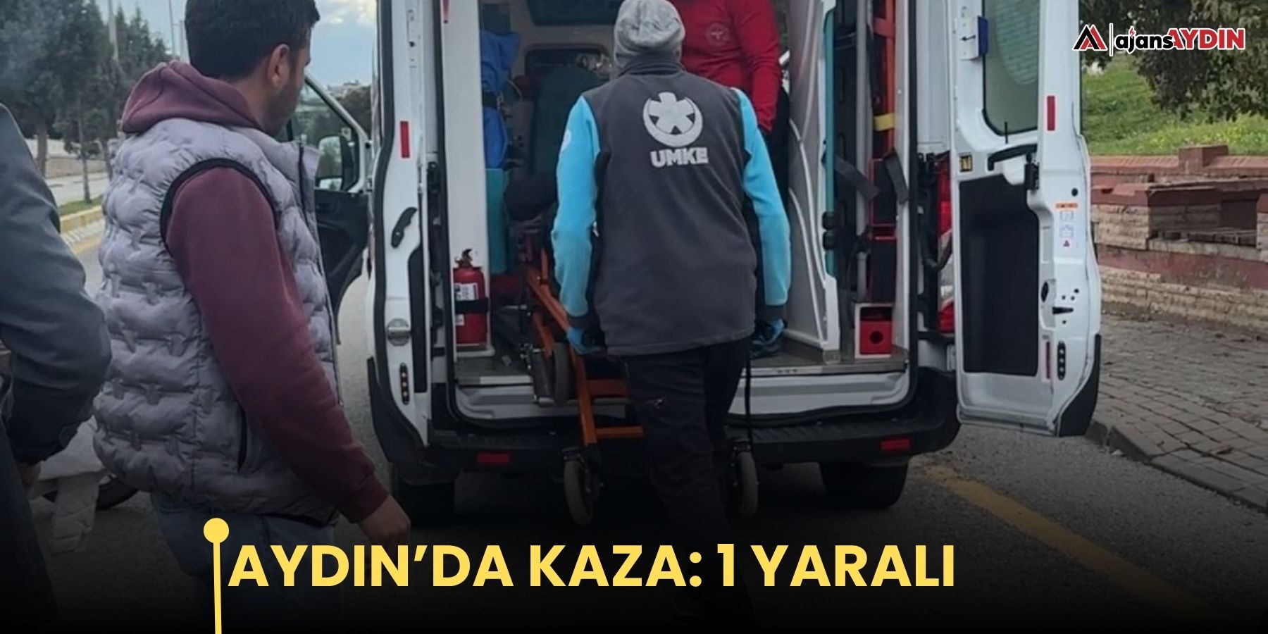 Aydın’da kaza: 1 yaralı