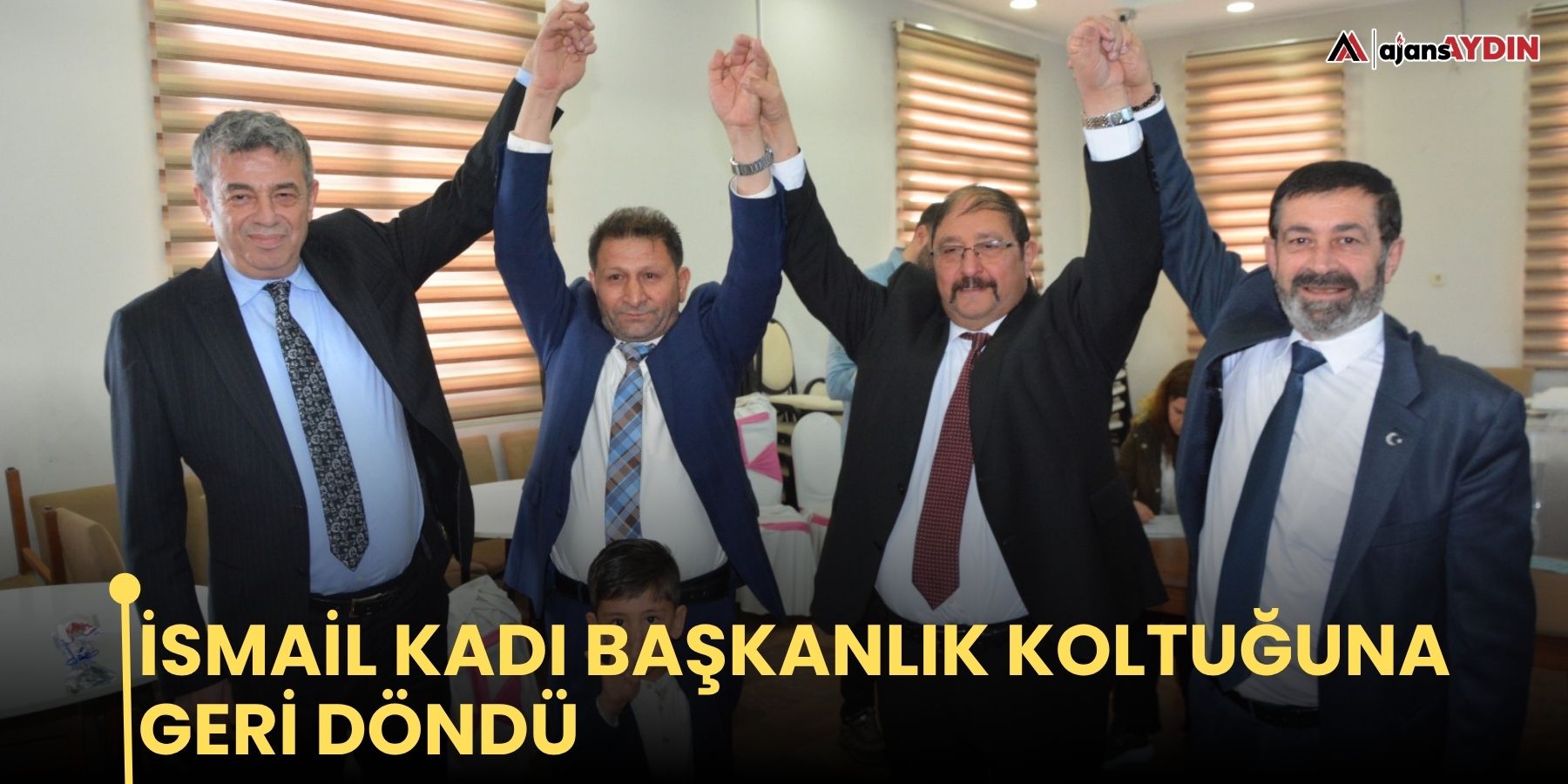 İsmail Kadı Başkanlık Koltuğuna  geri döndü