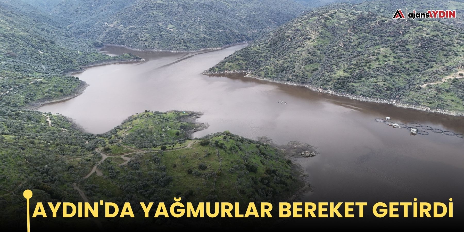 Aydın'da yağmurlar bereket getirdi