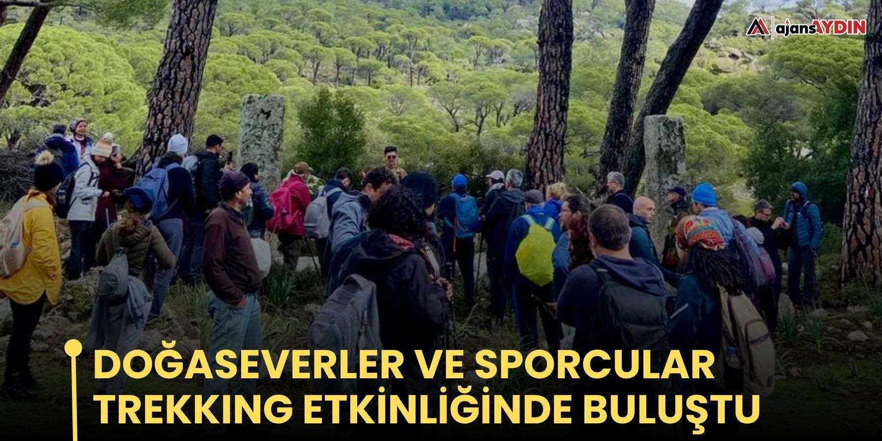 Doğaseverler ve sporcular trekking etkinliğinde buluştu