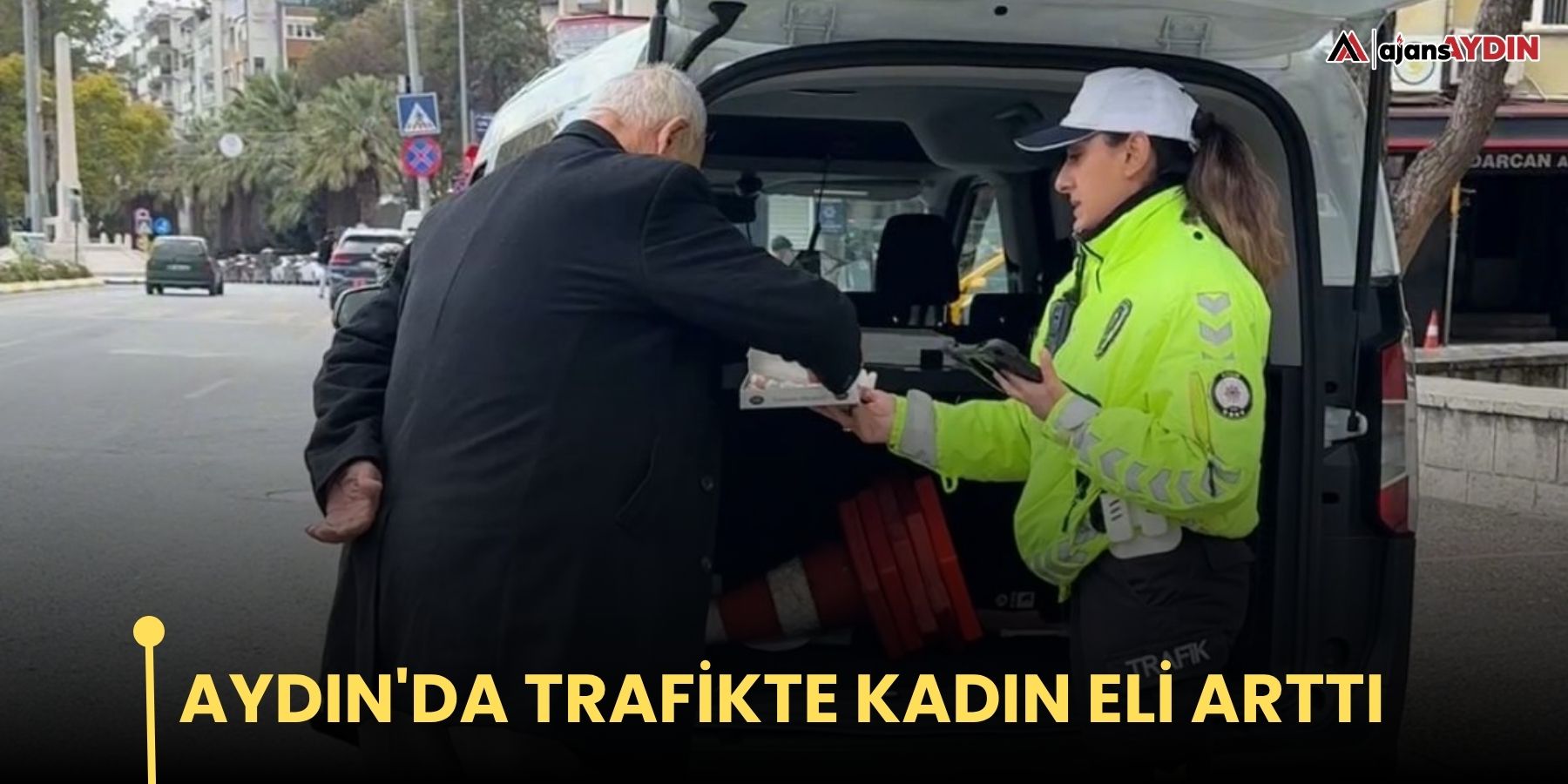 Aydın'da trafikte kadın eli arttı