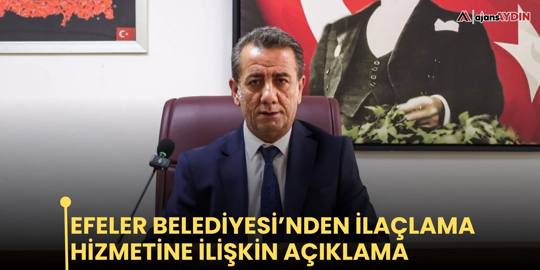 Efeler Belediyesi’nden ilaçlama hizmetine ilişkin açıklama