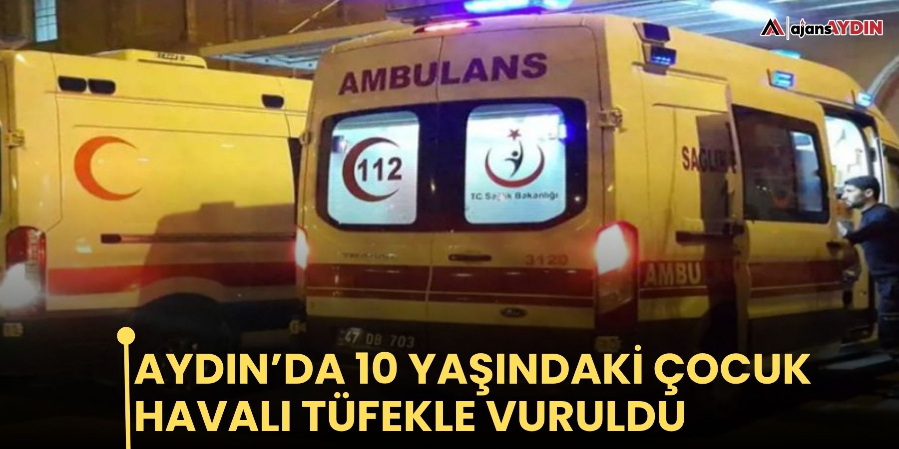 Aydın’da 10 yaşındaki çocuk havalı tüfekle vuruldu