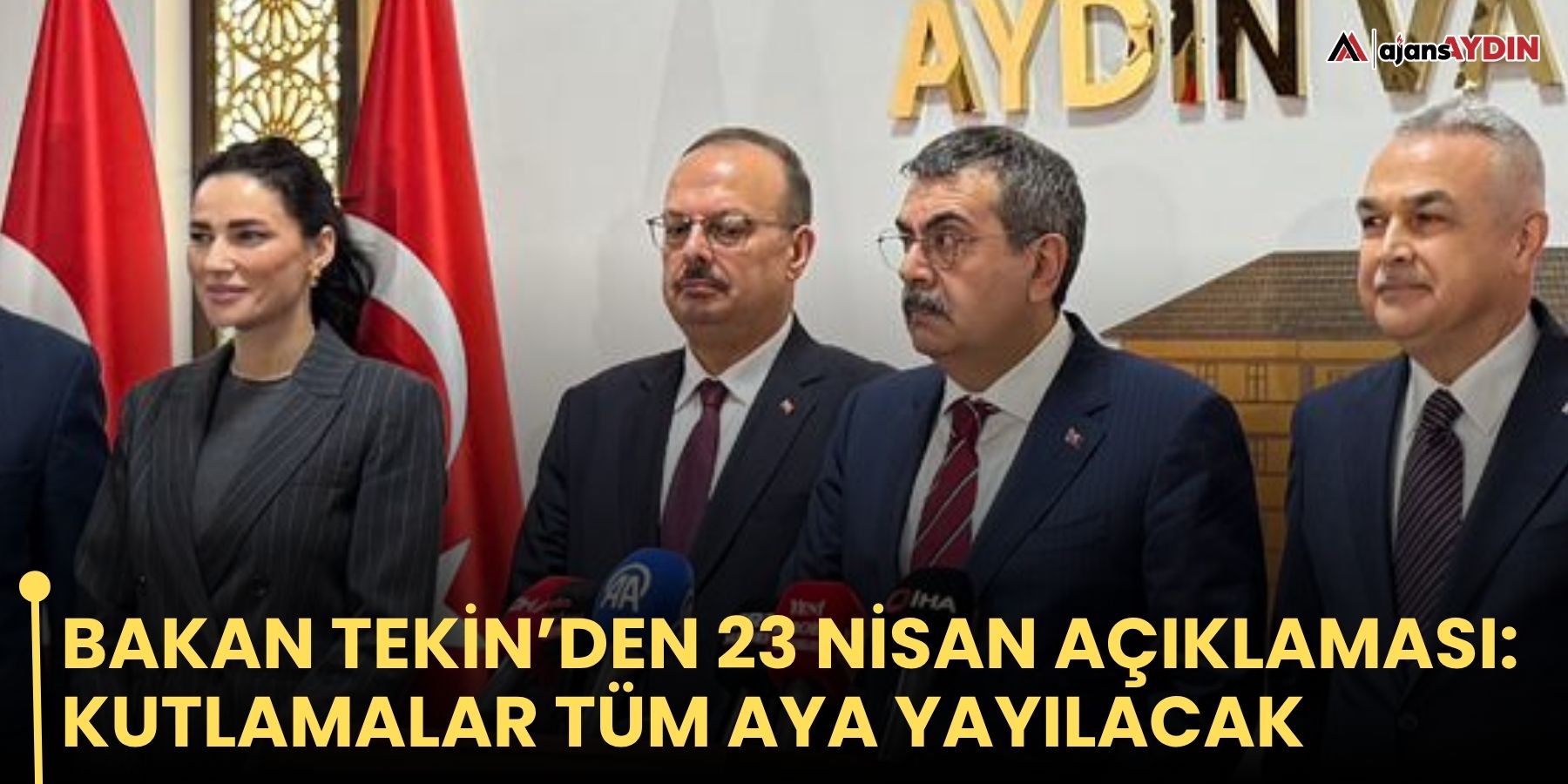 Bakan Tekin’den 23 Nisan açıklaması: kutlamalar tüm aya yayılacak