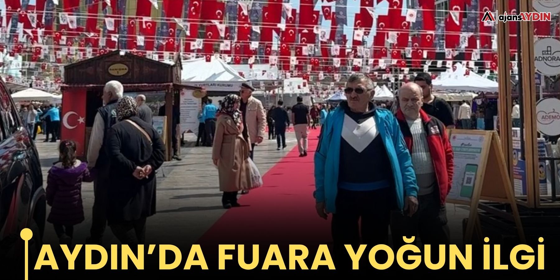 Aydın’da fuara yoğun ilgi