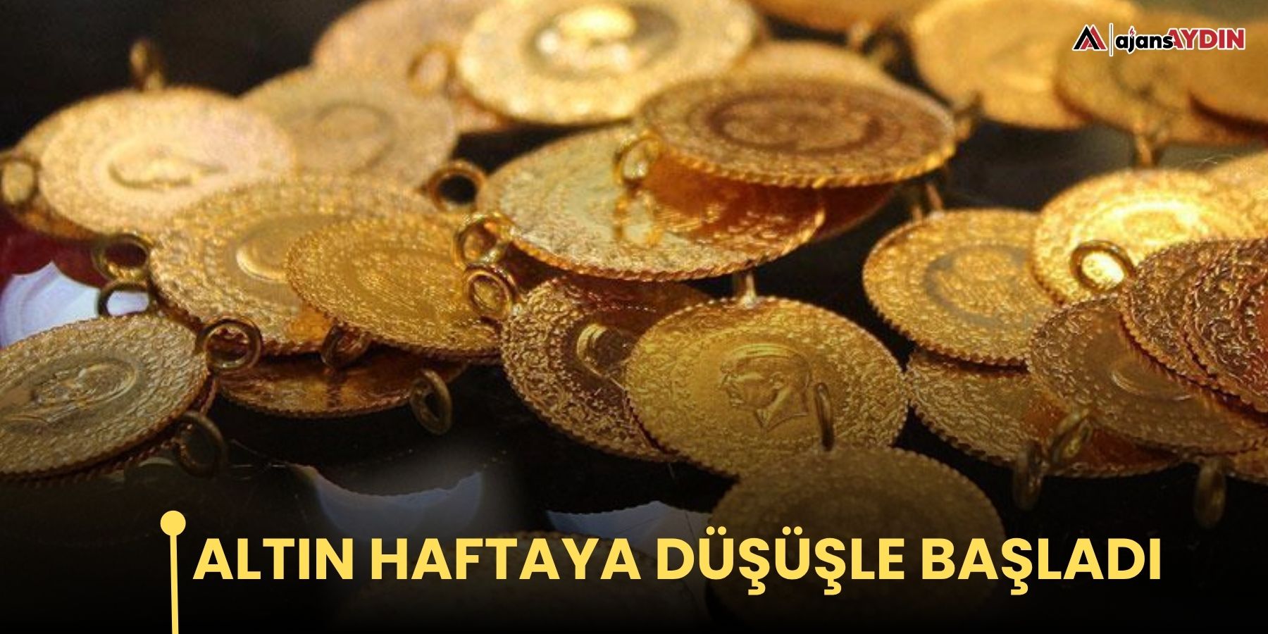 Altın haftaya düşüşle başladı