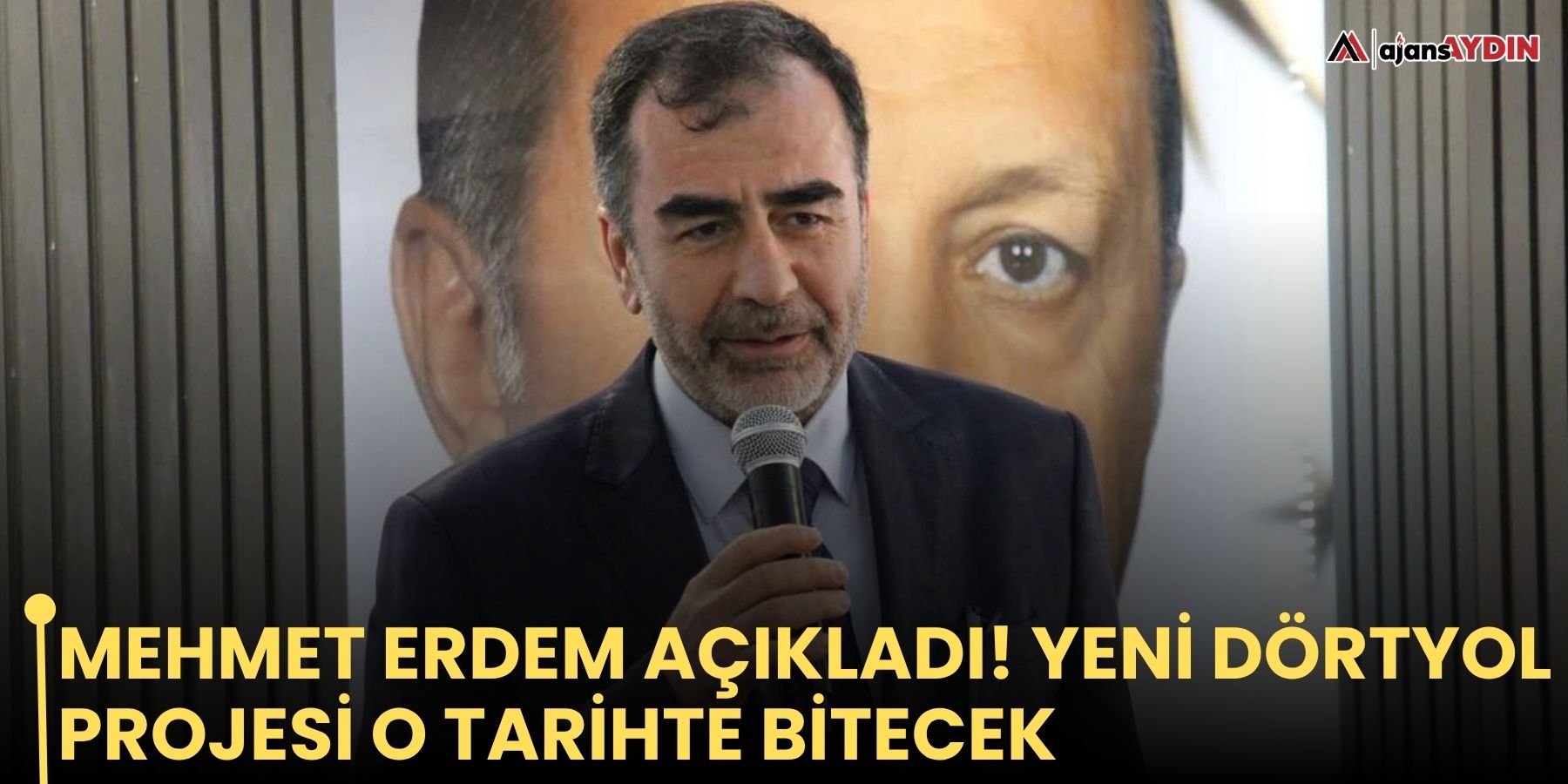 Mehmet Erdem açıkladı! Yenidörtyol projesi o tarihte bitecek