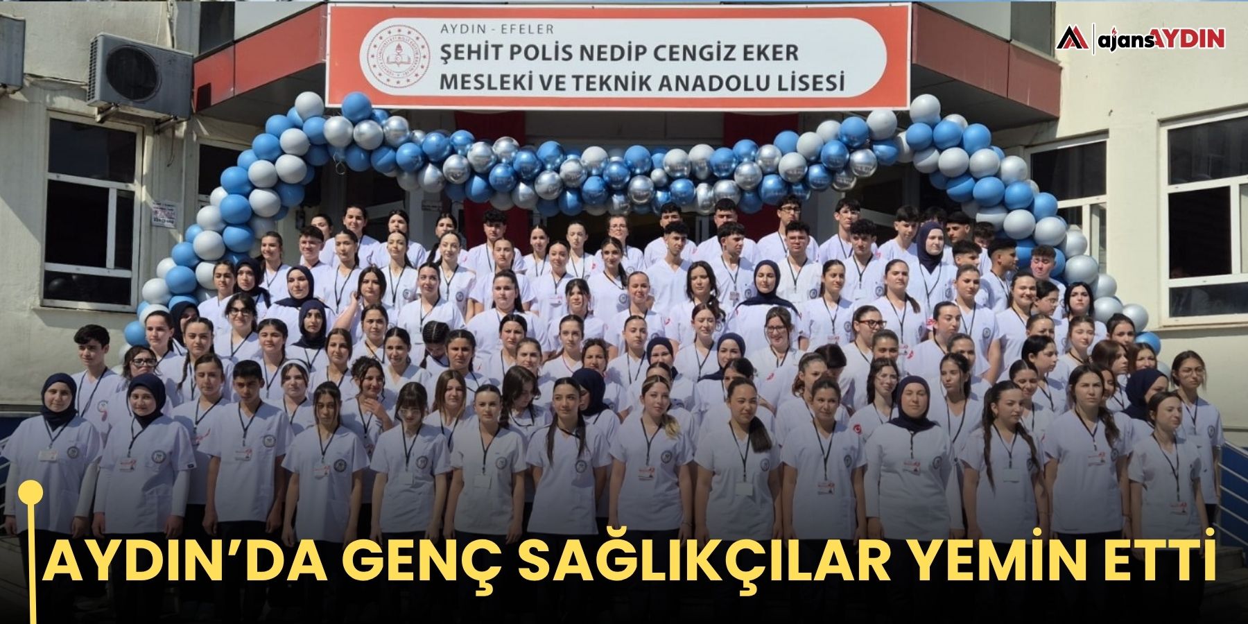 Aydın’da genç sağlıkçılar yemin etti