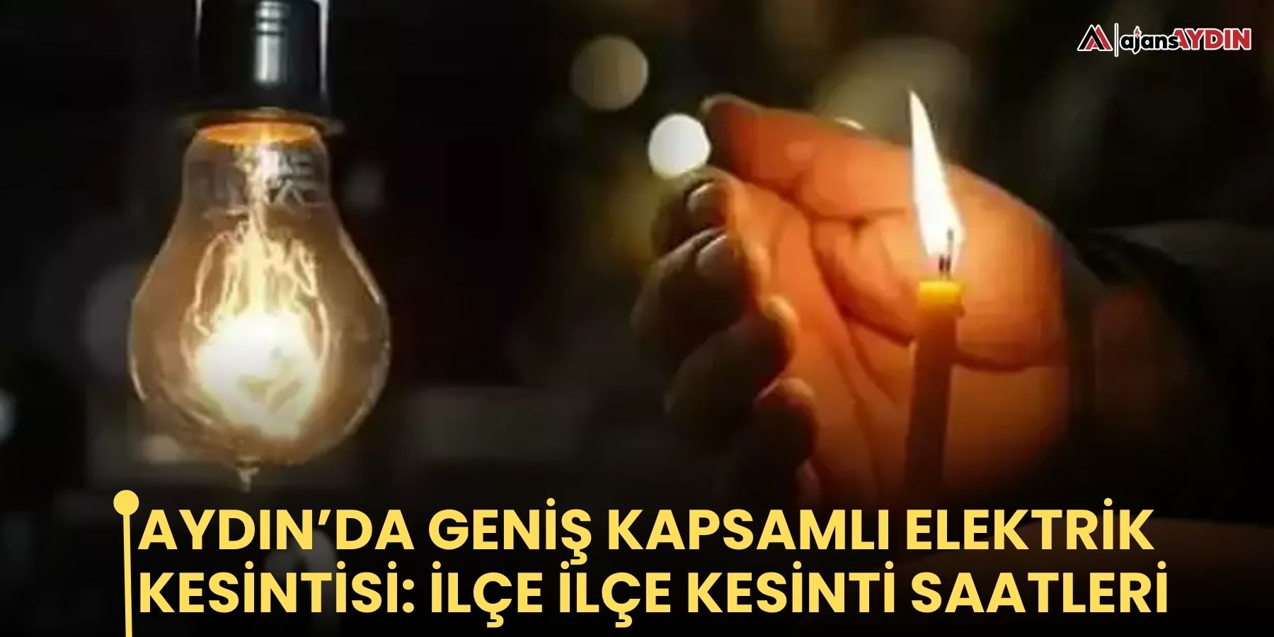 Aydın’da geniş kapsamlı elektrik kesintisi: ilçe ilçe kesinti saatleri