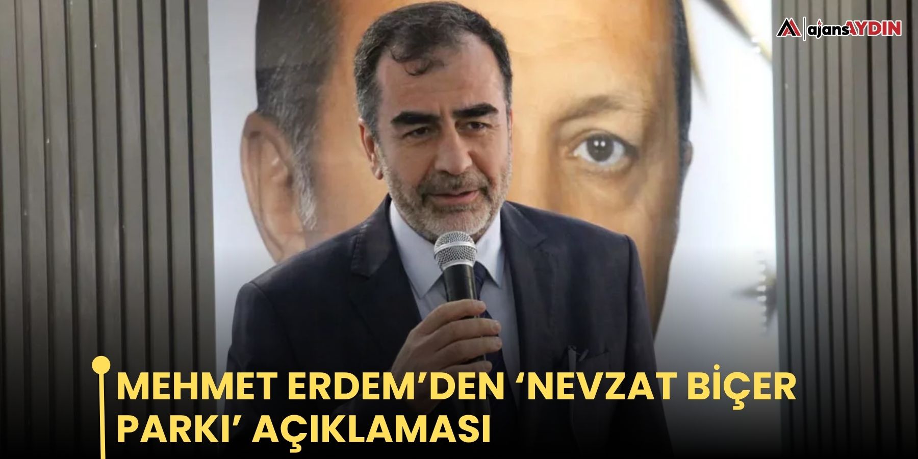 Mehmet Erdem’den ‘Nevzat Biçer Parkı’ açıklaması