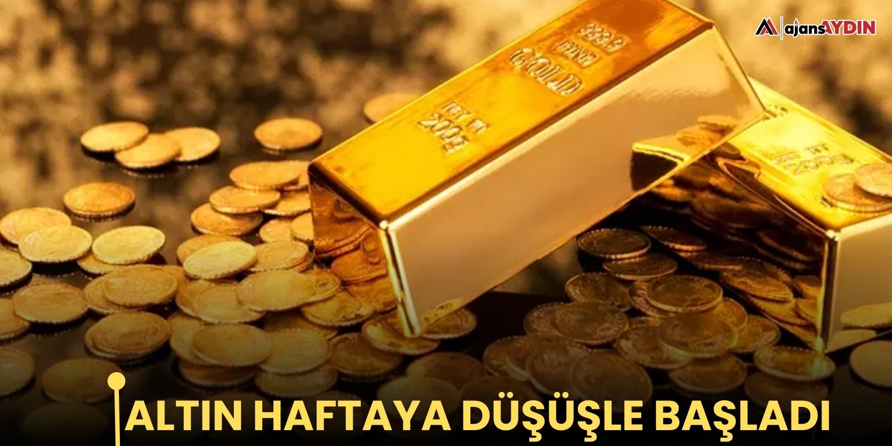 Altın haftaya düşüşle başladı