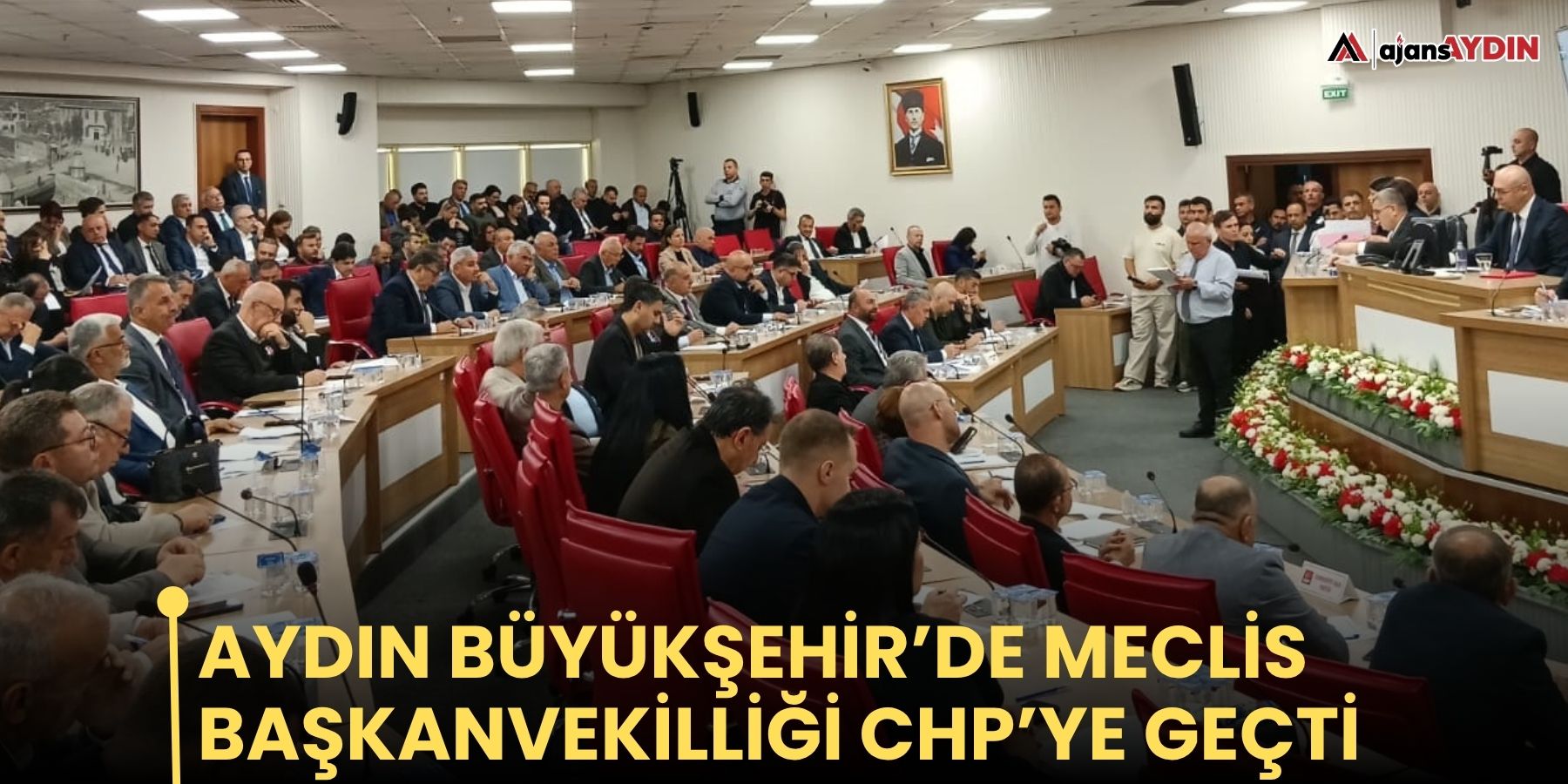 Aydın Büyükşehir’de meclis başkanvekilliği CHP’ye geçti