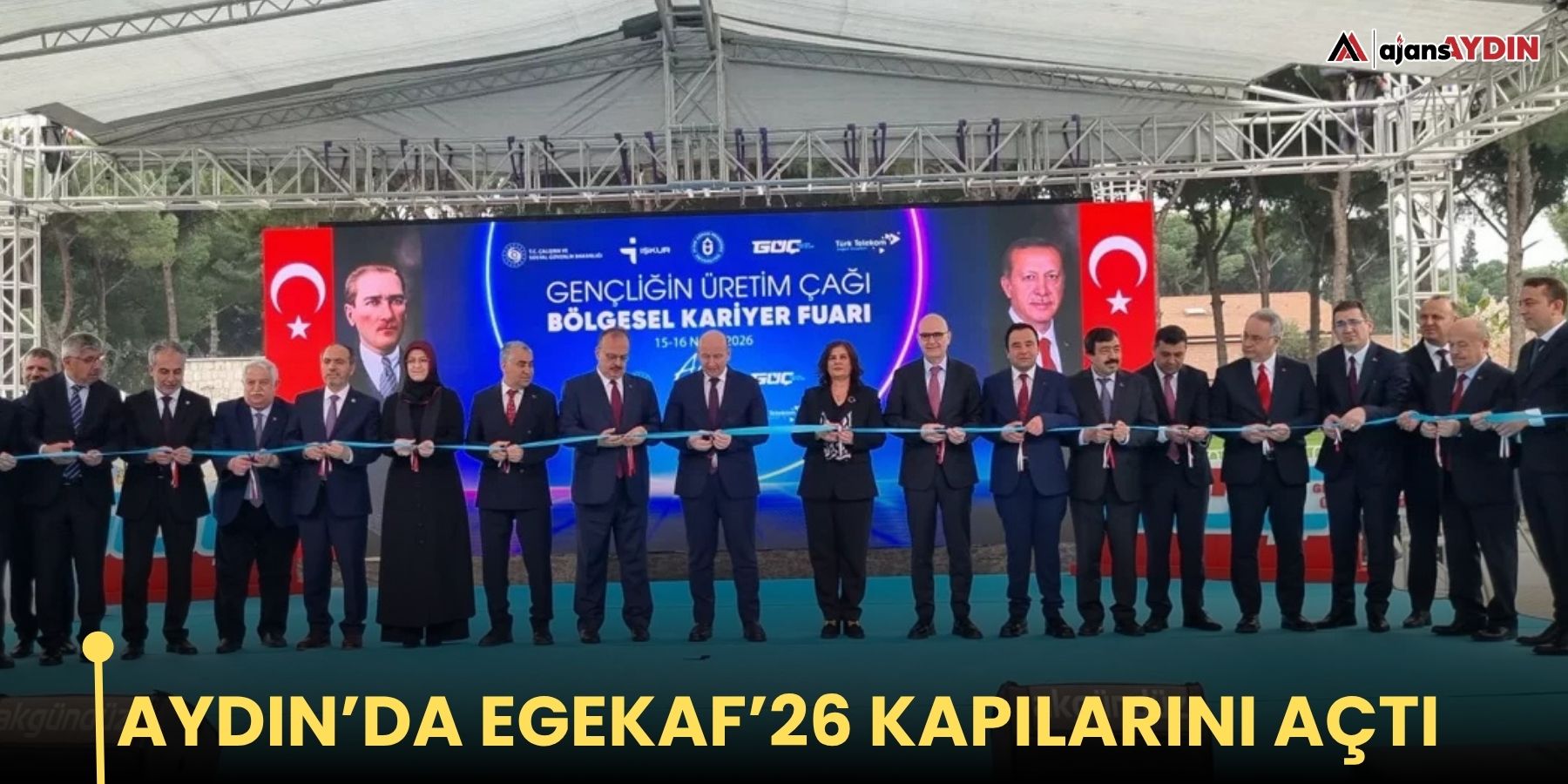 Aydın’da EGEKAF’26 Kapılarını Açtı