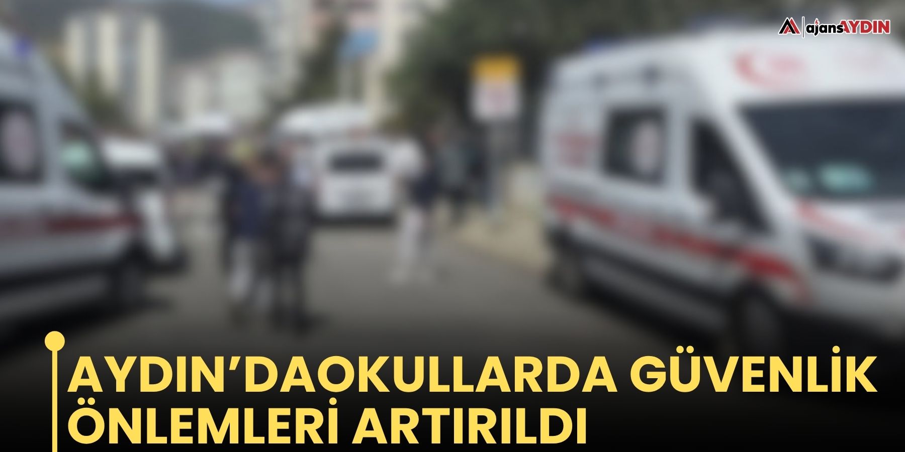 AYdın’daOKULLARDA GüvenlİK ÖNLEMLERİ ARTIRILDI