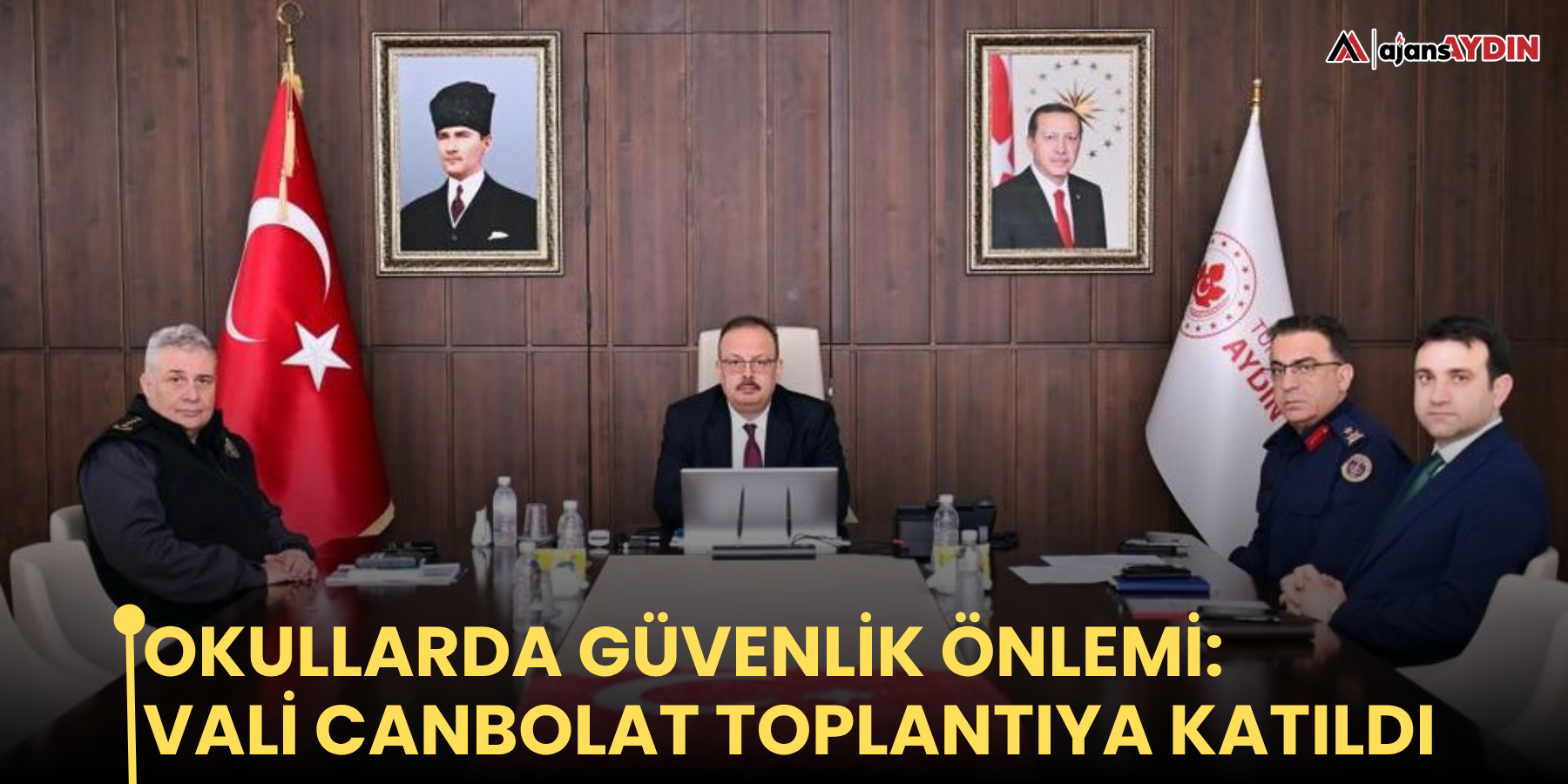 Okullarda Güvenlik Önlemi: Vali Canbolat Toplantıya Katıldı