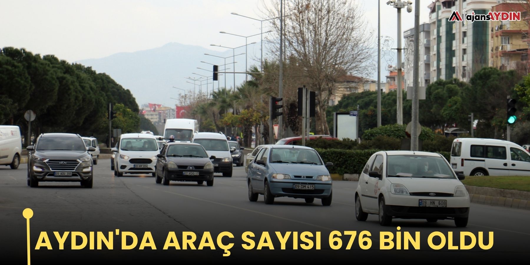 Aydın'da araç sayısı 676 bin oldu