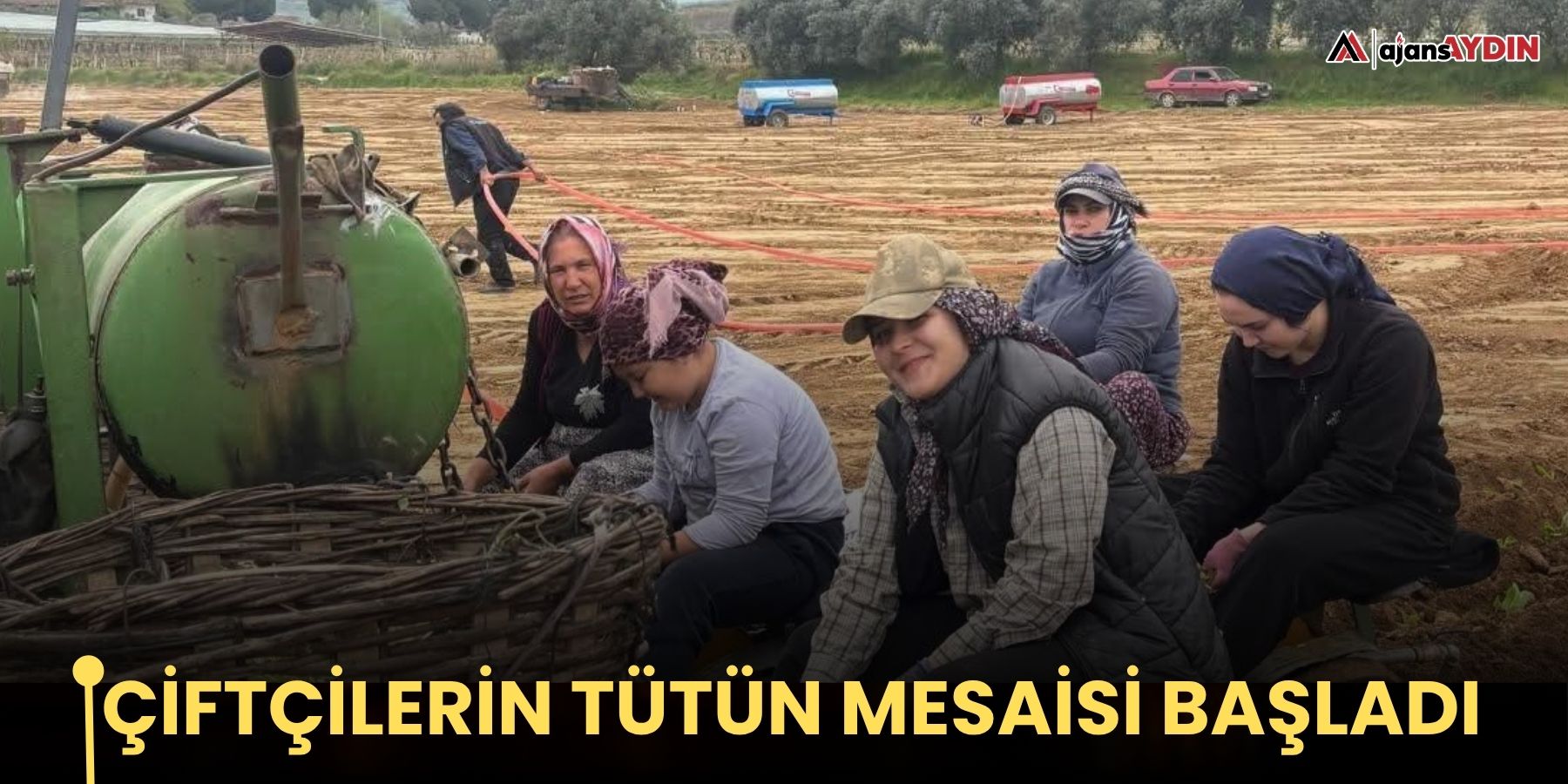 Çiftçilerin tütün mesaisi başladı