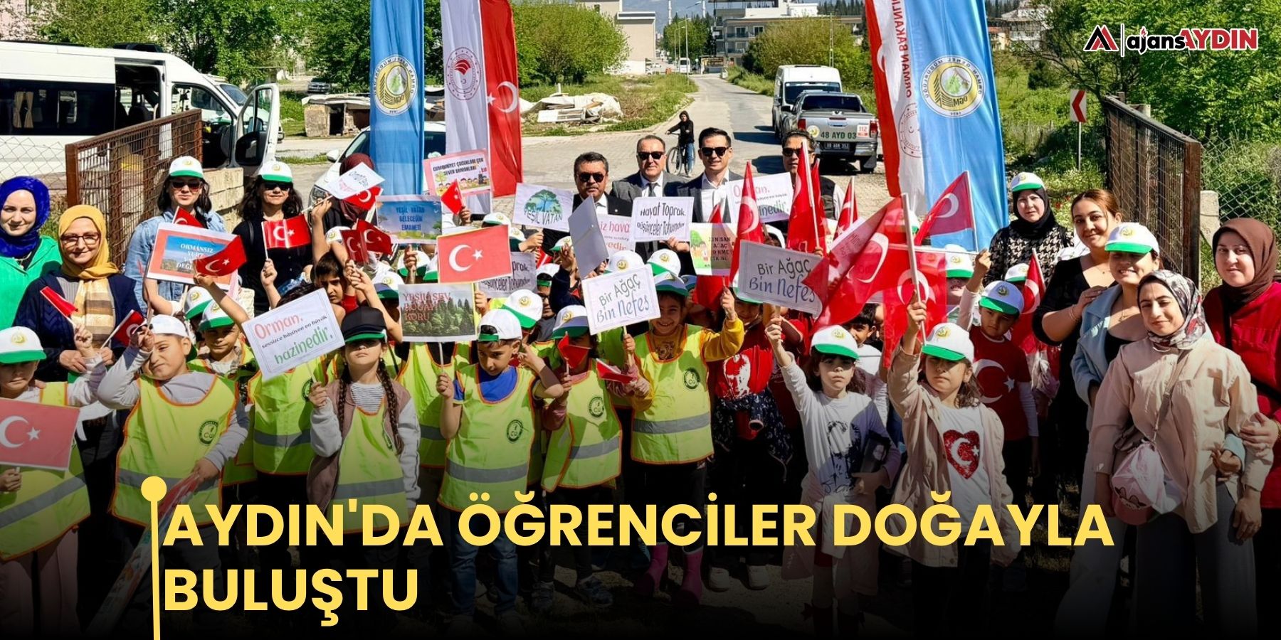 Aydın'da öğrenciler doğayla buluştu