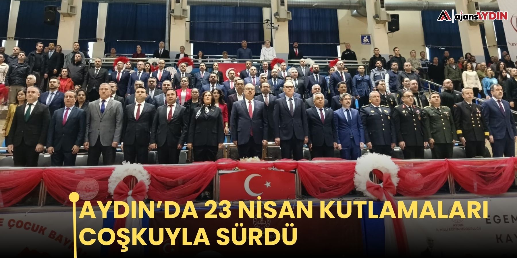 Aydın’da 23 Nisan kutlamaları coşkuyla sürdü