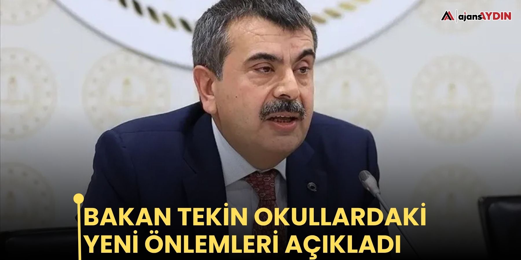 Bakan Tekin okullardaki yeni önlemleri açıkladı