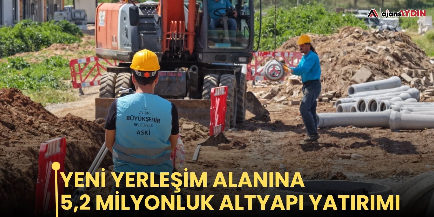 Yeni yerleşim alanına 5,2 milyonluk altyapı yatırımı