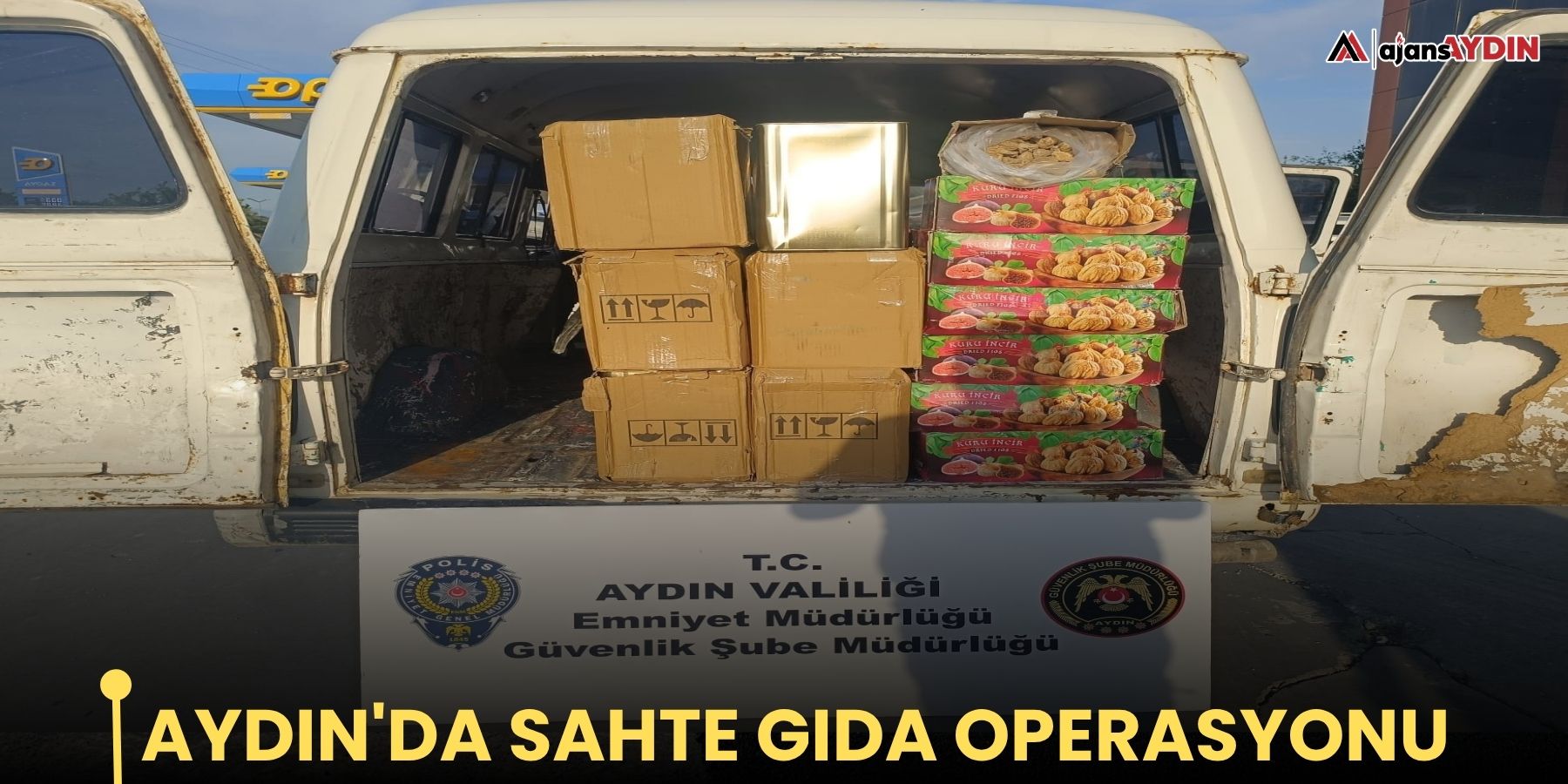Aydın'da sahte gıda operasyonu