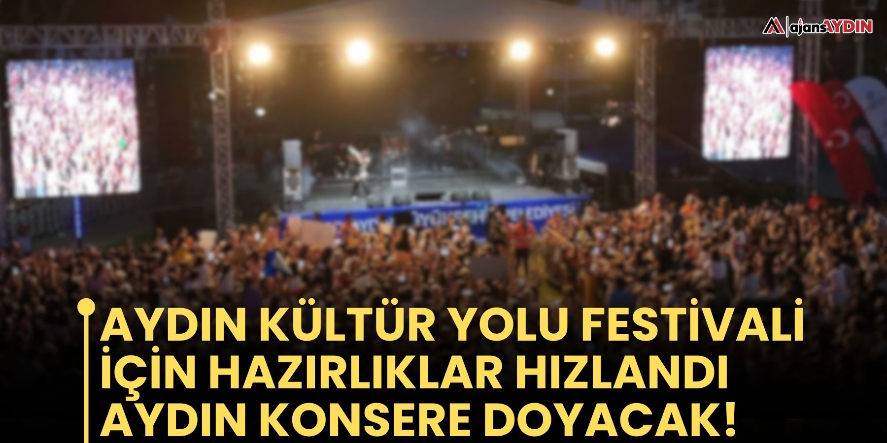 Aydın Kültür Yolu Festivali için hazırlıklar hızlandı  Aydın konsere doyacak!