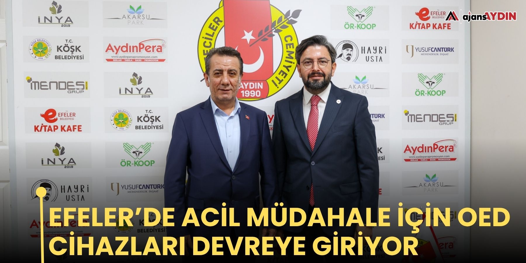 Efeler’de acil müdahale için OED cihazları devreye giriyor