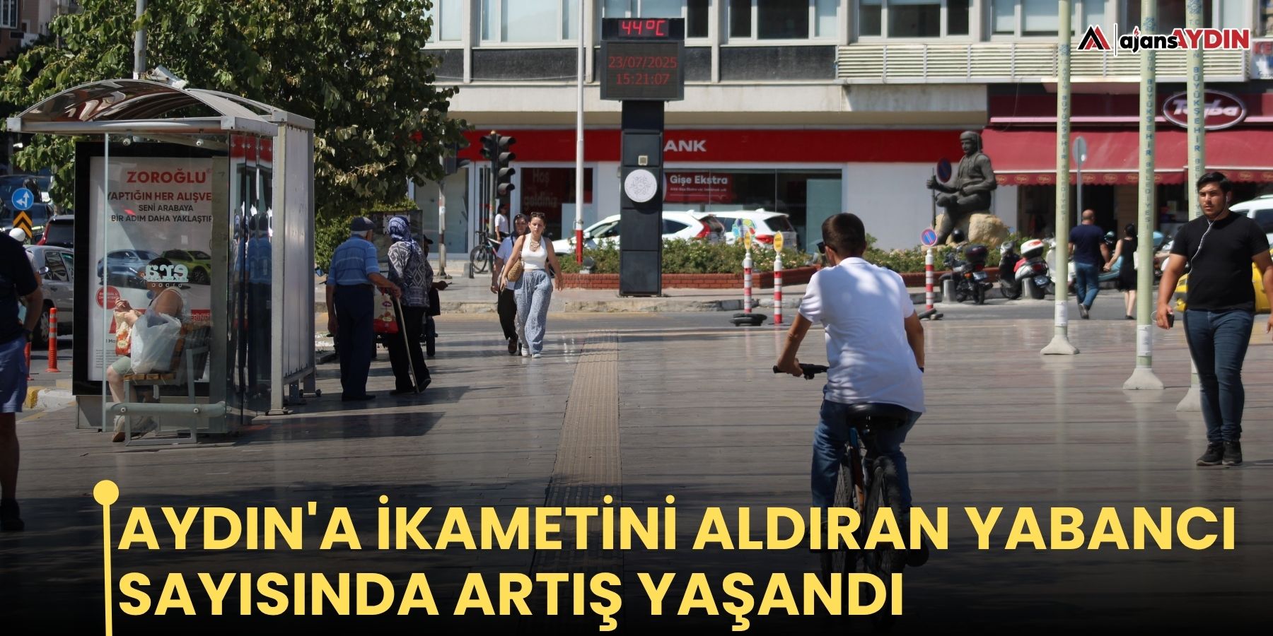 Aydın'a ikametini aldıran yabancı sayısında artış yaşandı