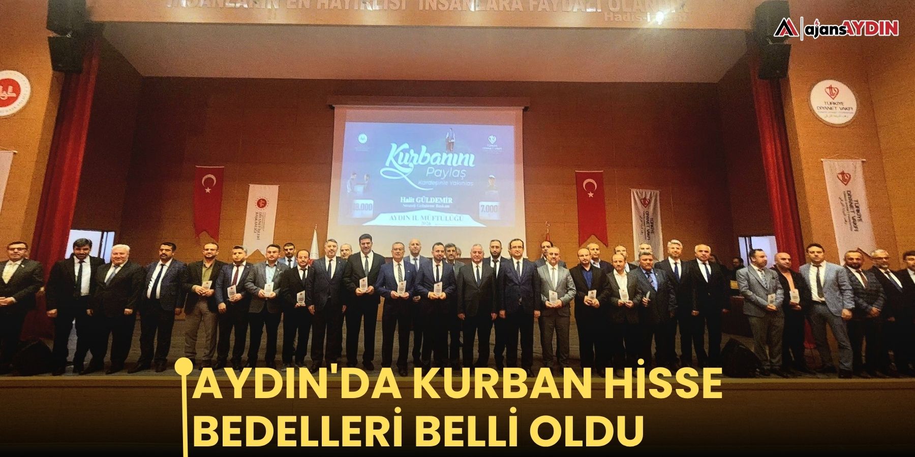 Aydın'da kurban hisse bedelleri belli oldu