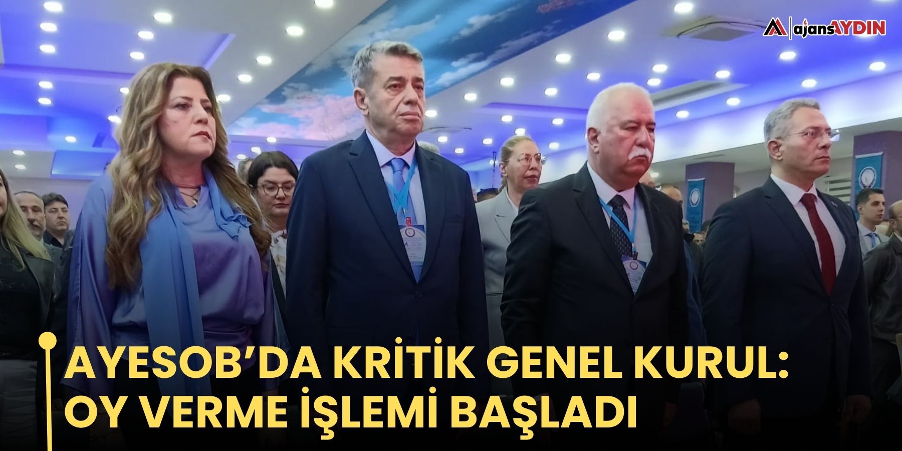 AYESOB’da kritik genel kurul: Oy verme işlemi başladı