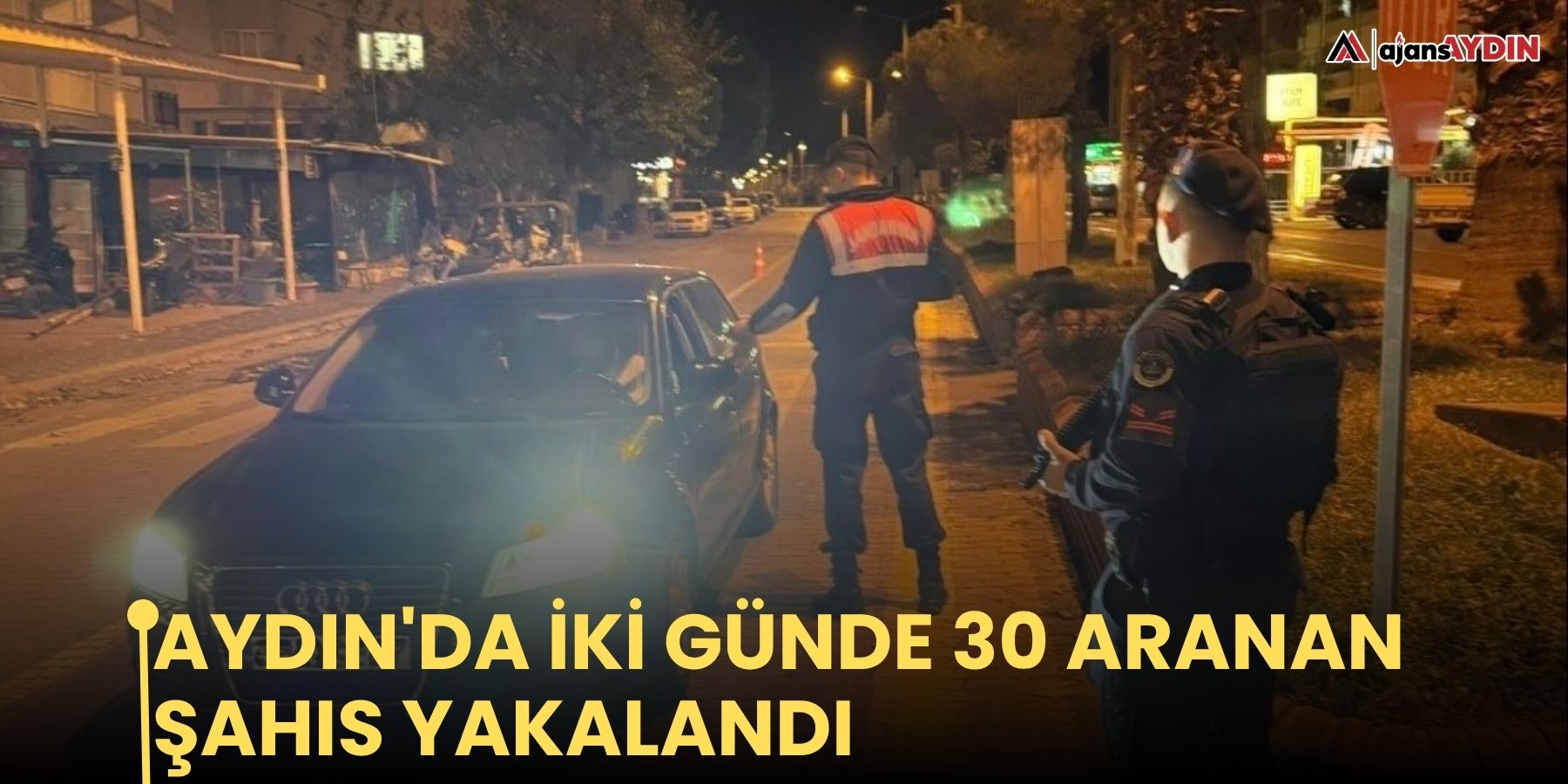Aydın'da iki günde 30 aranan şahıs yakalandı