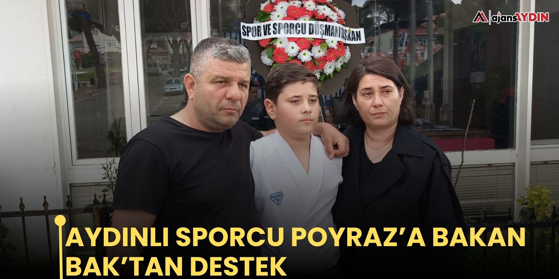 Aydınlı sporcu Poyraz’a Bakan Bak’tan destek