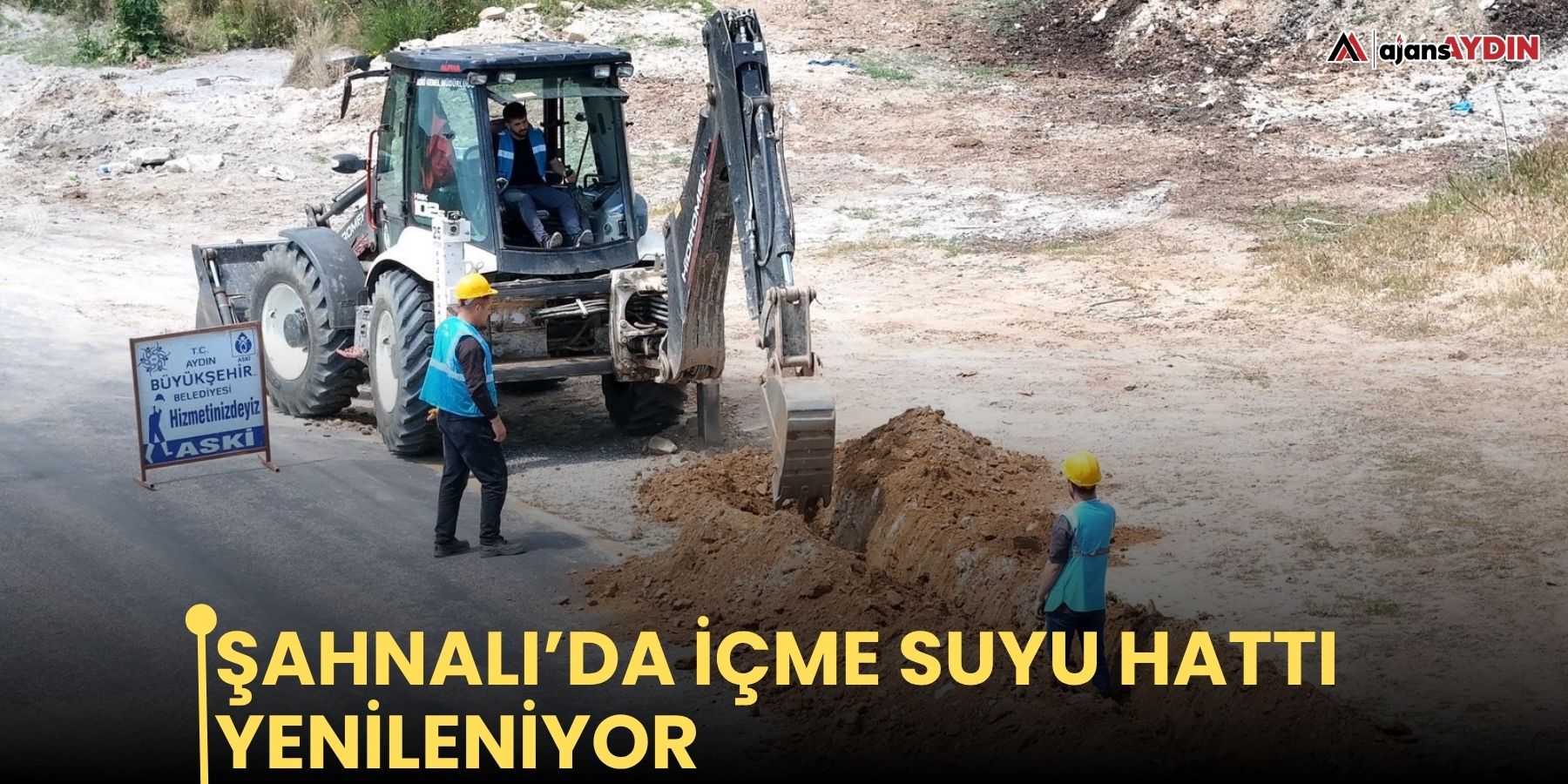 Şahnalı’da içme suyu hattı yenileniyor