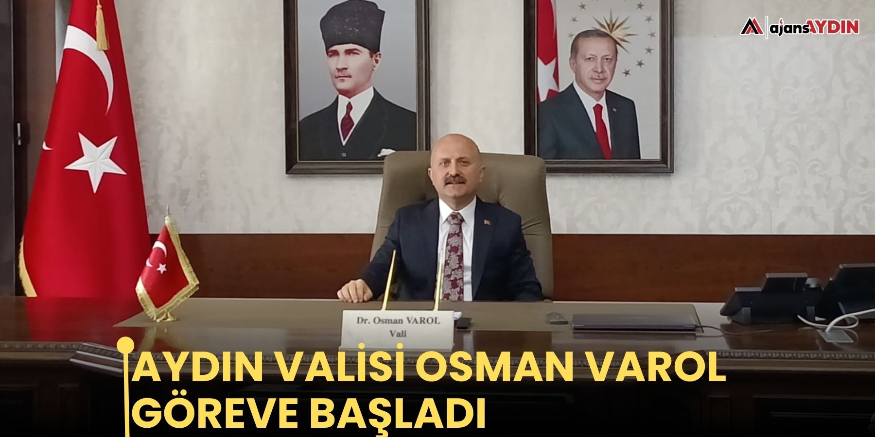 Aydın Valisi Osman Varol göreve başladı
