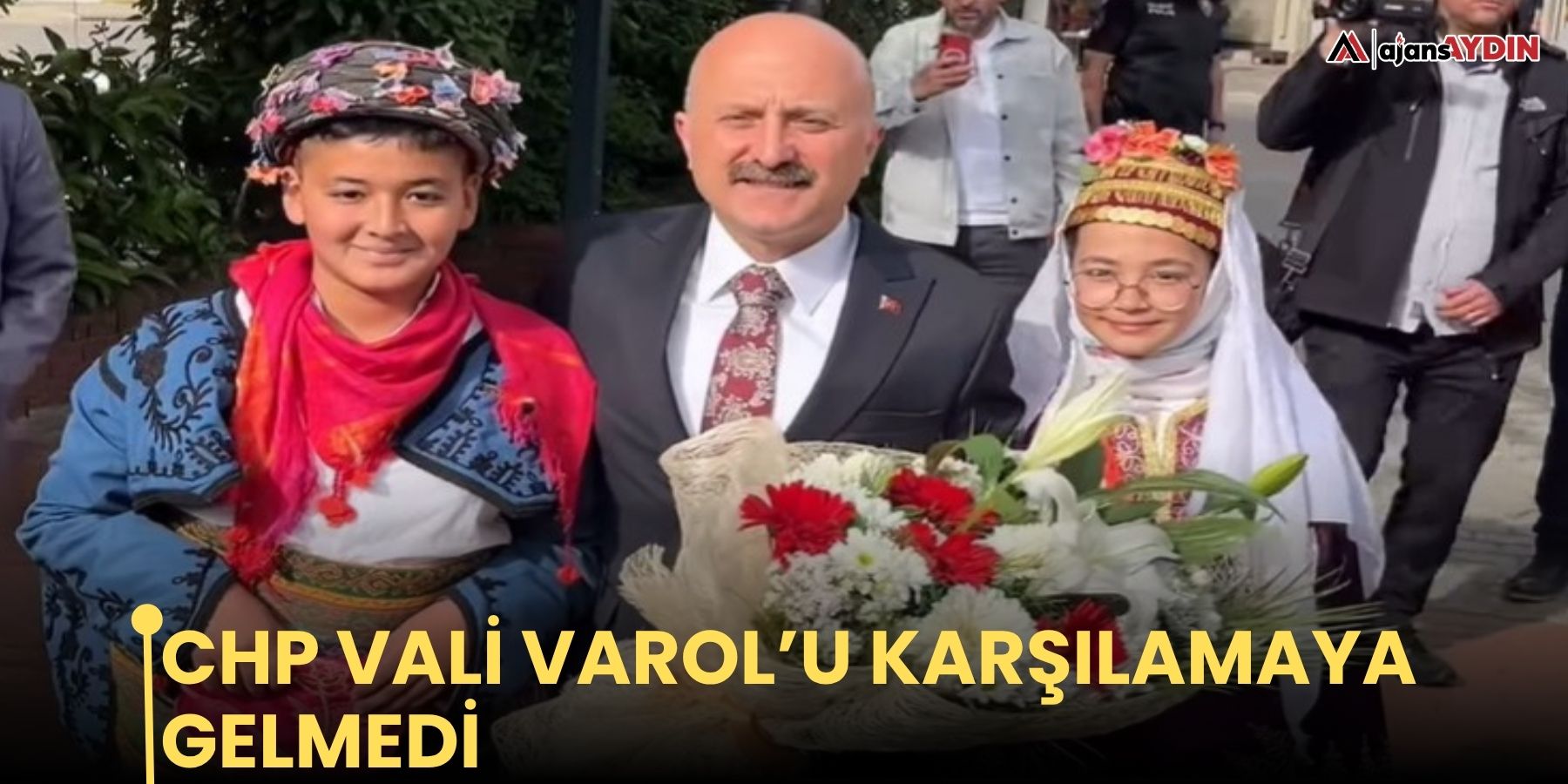 CHP Vali Varol’u karşılamaya gelmedi