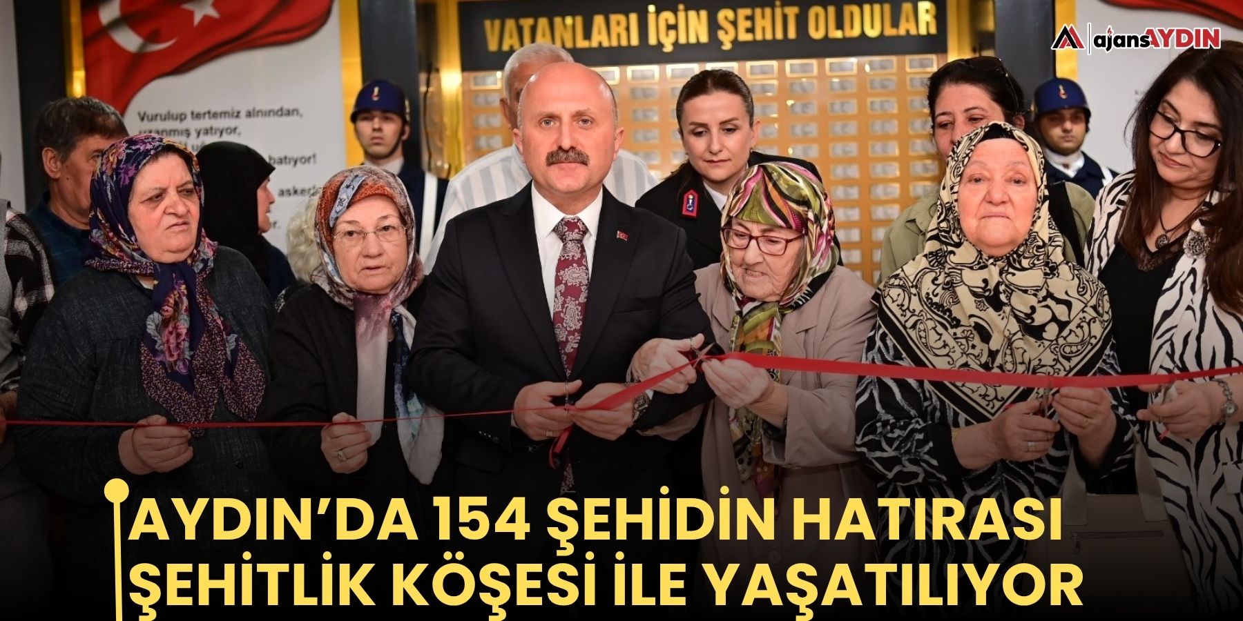 Aydın’da 154 şehidin hatırası Şehitlik Köşesi ile yaşatılıyor