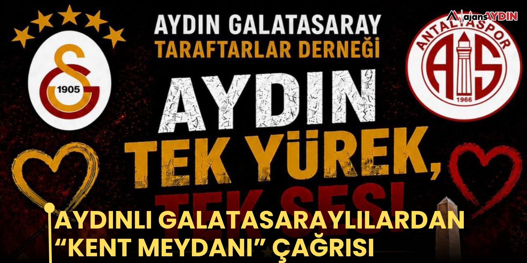 Aydınlı Galatasaraylılardan “Kent Meydanı” çağrısı