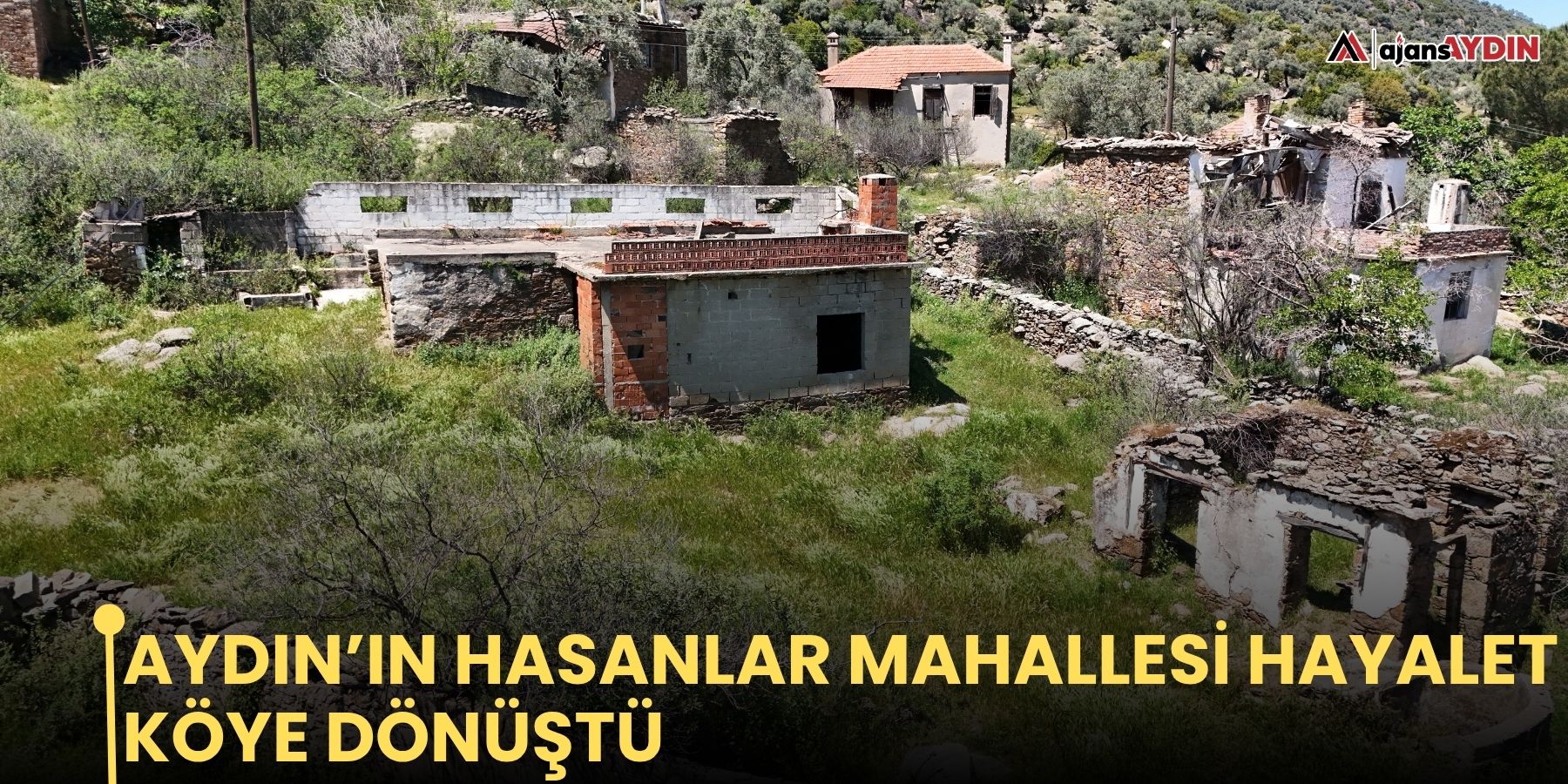 Aydın’ın Hasanlar Mahallesi hayalet köye dönüştü