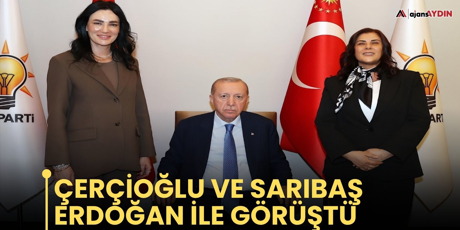 Erdoğan ile Çerçioğlu Görüştü
