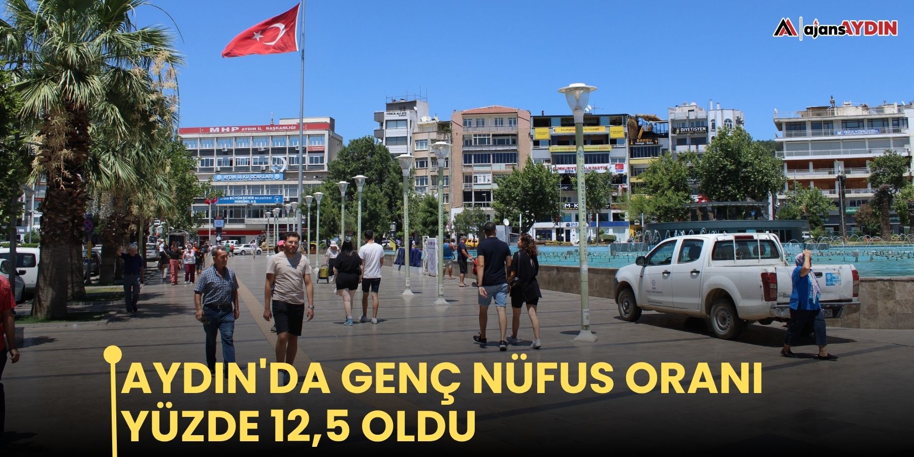 Aydın'da genç nüfus oranı yüzde 12,5 oldu