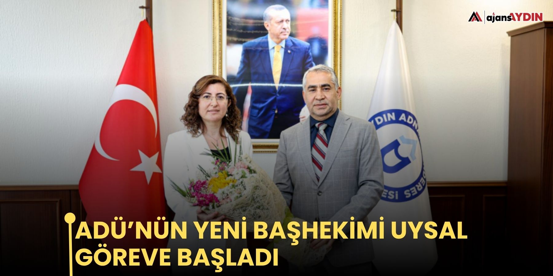 ADÜ’nün yeni başhekimi Uysal göreve başladı