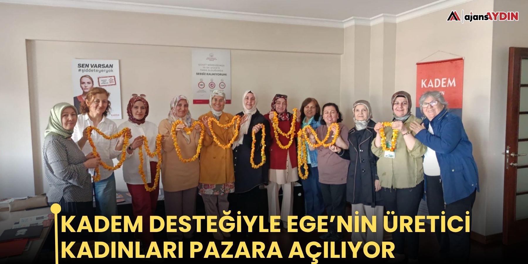 KADEM desteğiyle Ege’nin üretici kadınları pazara açılıyor
