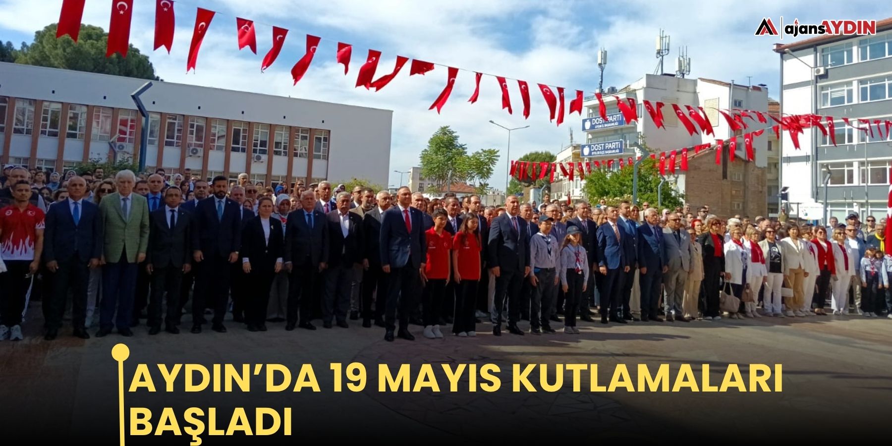 Aydın'da 19 Mayıs Kutlamaları başladı