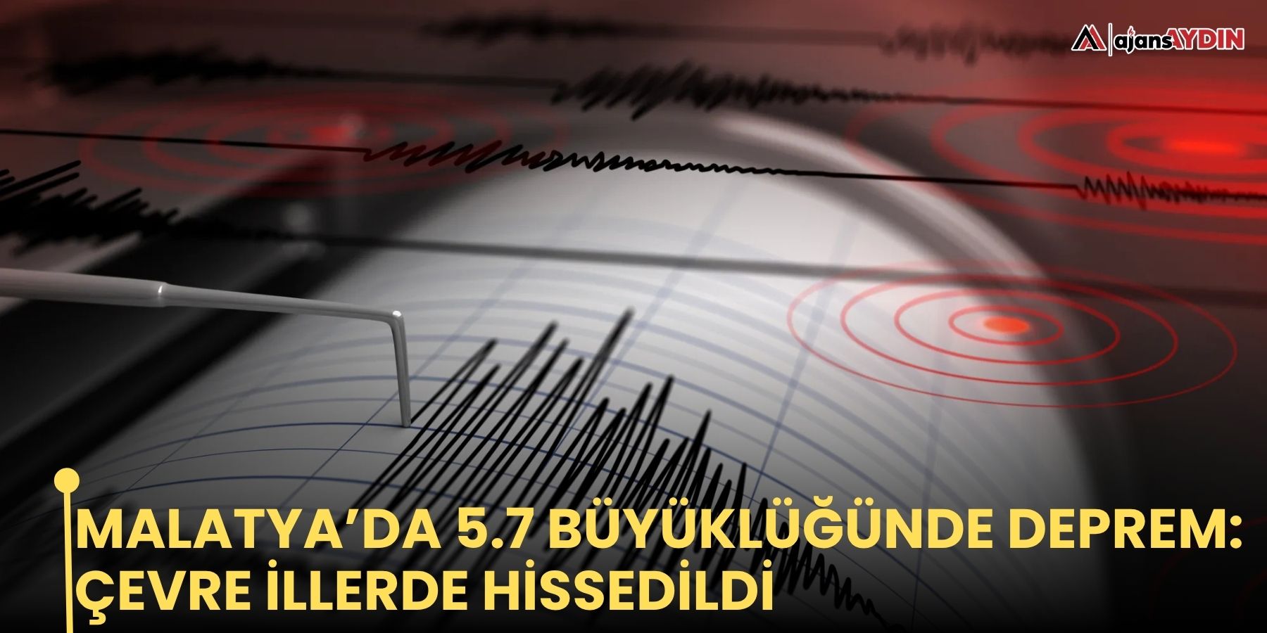 Malatya’da 5.7 büyüklüğünde deprem: çevre illerde hissedildi